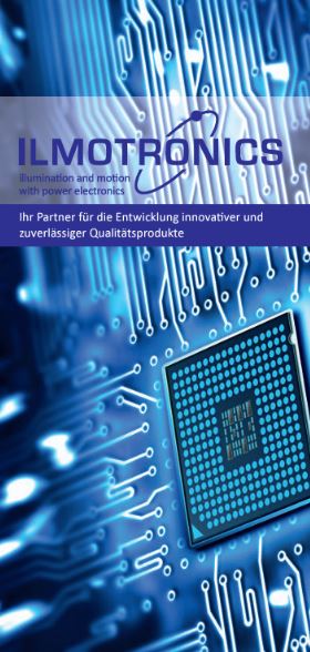 Prospekt Leistungen von ILMOTRONICS GmbH